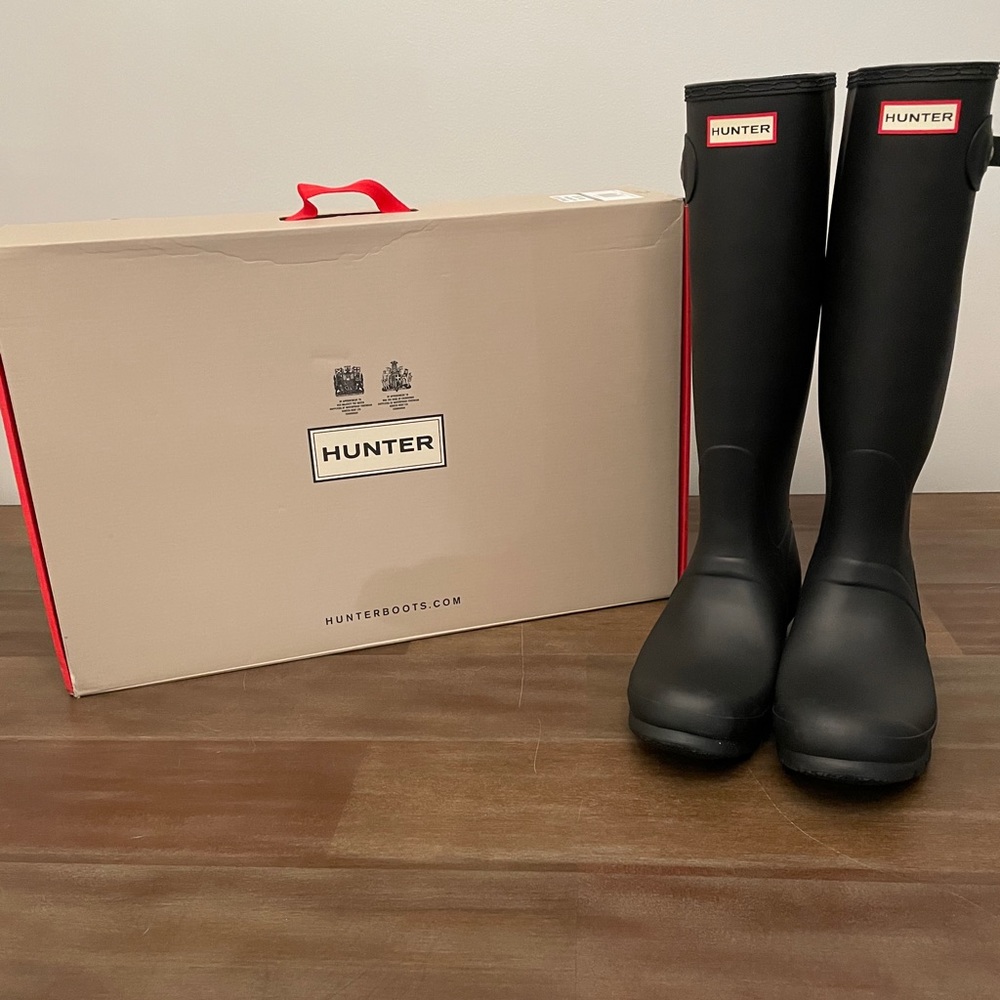 Hunter rain boots